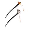 3 Traditional Wood Hair Stick with Design Versatile Hairpin for Women ' s Hairstyles, Casual Headwear Accessory Natural Wood Hair Accessory for Traditional Hairstyles and Modern Fashion view 4