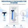 YACHT & SMITH 200 Pack Shaving Cream & Razor Kits, Disposable Razor with Shaving Cream Packet, Bulk Hygiene Kits view 2