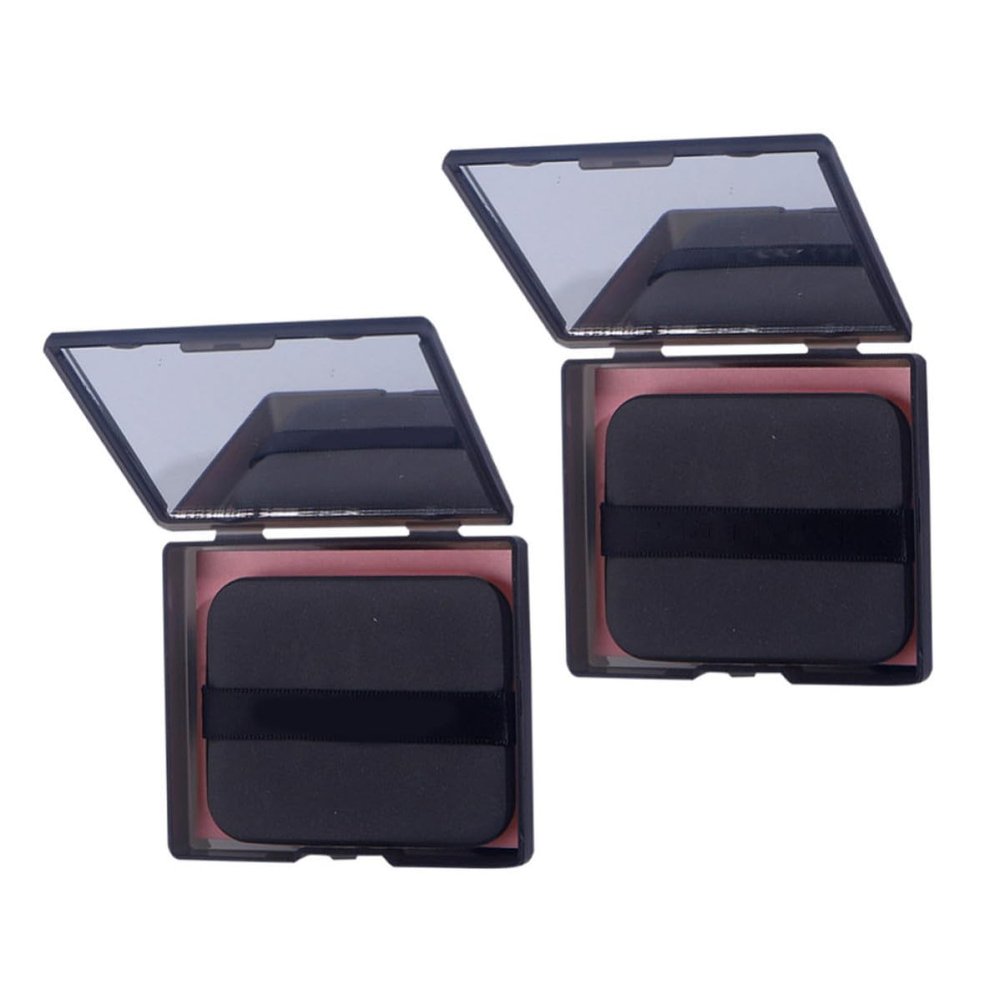 Face Oil Blotting Paper 2 Sets with Mirror Puff for Makeup