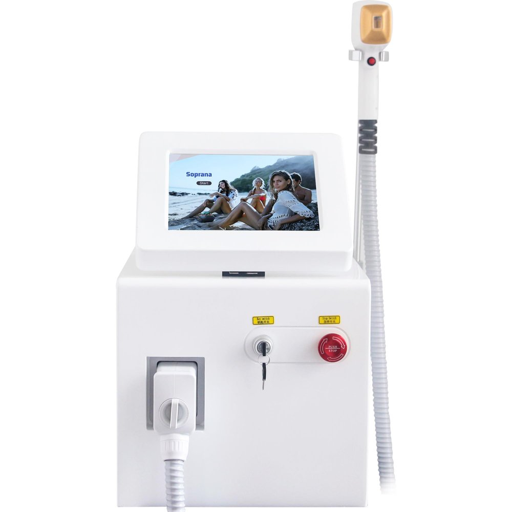 808nm Full-Body Hair Removal Device, Suitable for face, arms, Legs, Back, and Bikini line. Ideal for Home/Beauty Salon use.