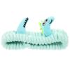 SOIMISS Cute Decorative of Dinosaur Headband Women Coral and Soft for Made Fleece, Lightweight Hairband Birthdays for Face Washing, Makeup Photo Props view 1