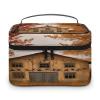 FodPand Fall Country Barn Makeup Bag Toiletry Bag Cosmetic Bags view 1