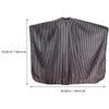 LALAFINA Hairdressing Styling Cape for Adults with Minimalist Striped Design, Oil-resistant and Splashproof Cloth Cape Suitable for Makeup Application and Beauty Treatment Settings view 2