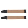 Toyvian 2pcs Double-sided Razor Sharpening Tool Manual Leather Strop Strap for Straight Razors Hair Clipper Blades Sharpening Kit with Hanging Eyelet Random Color view 1