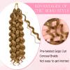 YUFEIHE GoGo Curl Crochet Hair for Black Women 14 Inch 27# 8 Packs view 4