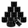 480 Pack 5ml Thick Black UV Protection Small Glass Jars with Lids view 1
