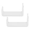 Pomya Clear Acrylic Beard Trimmer Stand 2PCS | Countertop Shaving Holder With Stable Base For Bathroom view 1