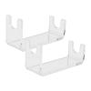 Pomya Clear Acrylic Beard Trimmer Stand 2PCS | Countertop Shaving Holder With Stable Base For Bathroom view 3