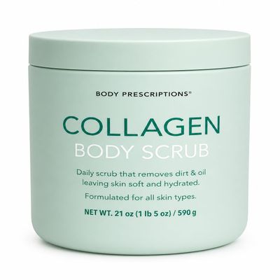Collagen Exfoliating Body Scrub for Soft, Smooth & Hydrated Skin 21 oz
