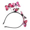 Kisangel Purple Butterfly Headband Stylish and Gentle on Hair with Metal and Plastic Material for Women and Wedding Hair Accessories for Bridal and Travel Photoshoots view 1