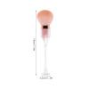 DECHOUS Portable Pink Nail Dust Cleaner Brush Soft round Plastic Bristles for Gentle and Easy to Clean Nail Art, Stylish and Elegant Design for Manicure and Beauty Care view 2