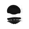 MOBUTOFU 4pcs Seashell Hair Claw Clips for Women, Plastic Jaw Clips with Firm Hold and Elegant Design, for Mermaid Costume or Occasion view 2