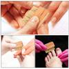 Hohopeti 2pcs Wooden Fingernail Scrub Brush Handle Grip for Nail Cleanup Easy to Use Multifunctional Design Nail Cleaning Brush and Home Use in Khaki view 3