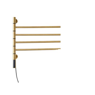 Electric Heated Towel Rack, Stainless Steel, 180 Rotation