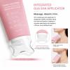 NwxuNt PDRN Collagen Neck Firming Cream with Built-In Gua Sha Massager, Hydrating Tightening Neck Cream for Smoother Looking Neck and Dcollet, Reduces the Look of Fine Lines, Korean Skincare, 3pc view 3