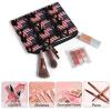 BESCHOC Makeup Bag Sasquatch American Flag Travel Toiletry Bag for Women view 3