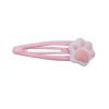NMOWYBPY Cartoon Paw Shape Hairpins Metal Snap Barrettes Y2k Sweet Hair Clip for Woman Girls Festival Travel Aesthetic Headwear Accessories view 1