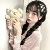 NMOWYBPY Cartoon Paw Shape Hairpins Metal Snap Barrettes Y2k Sweet Hair Clip for Woman Girls Festival Travel Aesthetic Headwear Accessories view 2