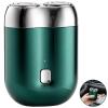 Portable Shaver, Mini Electric Travel Shaver for Men with Metal-Adhering Double Head, IPX6 Waterproof Wet and Dry, USB-C Rechargeable Trimmer, 7500 RPM for Home Car Travel view 4