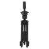 Wtylithicore Aluminum Alloy Wig Head Holder Stand Adjustable Tripod Mannequin Head Bracket with Non-Slip Base for Hairdressing Training, Salon Practice & Display (Black) view 2