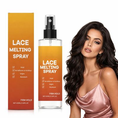 Extreme Hold Lace Melting Spray for Lace Wigs, Clear-Drying Wig Holding Spray, Fast Drying Humidity-Resistant Finish, Easy Wash Out, 3.38 fl oz1pc