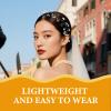 ROMISBABA 3pcs Elegant Silver Imitation Pearl and Rhinestone Hairbands for Women Wedding Hair Accessories Comfortable Fit Multioccasion Accessory for Bridal and Evening Events view 3