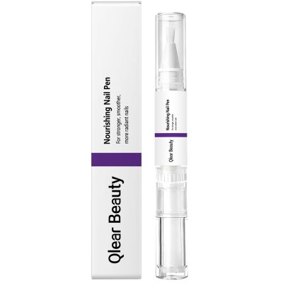 Qlear Nourishing Nail Pen, for Dry, Brittle Nails and Cuticle (1Pc)