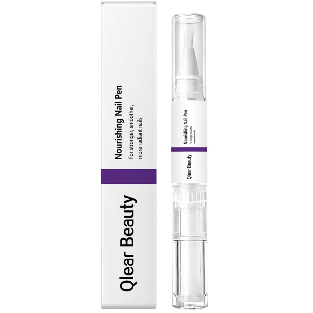 Qlear Nourishing Nail Pen, for Dry, Brittle Nails and Cuticle (1Pc)
