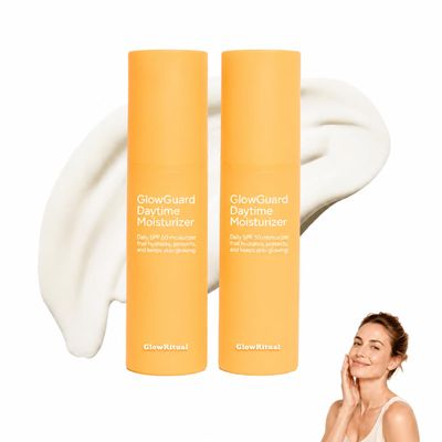 GlowRitual GlowGuard Daytime Moisturizer SPF50 Sunscreen, 2.12 fl oz