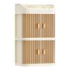 YWLUUOO Space Saving Cosmetic Storage Systems 3 Levels Drawers Makeup Organizers for Jewelry Skincare Products Organization Makeup Organizers view 1