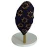 The Marigold Story Handcrafted Navy and Gold Bugle Bead Embellished Headband for Women, Limited Edition, for Evening and Occasion Styling view 1