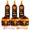 Intensive Tanning Gel + Oil Spray | 3 Set-(B+T) Carrot & Coconut Oil Vitamin A + E view 1