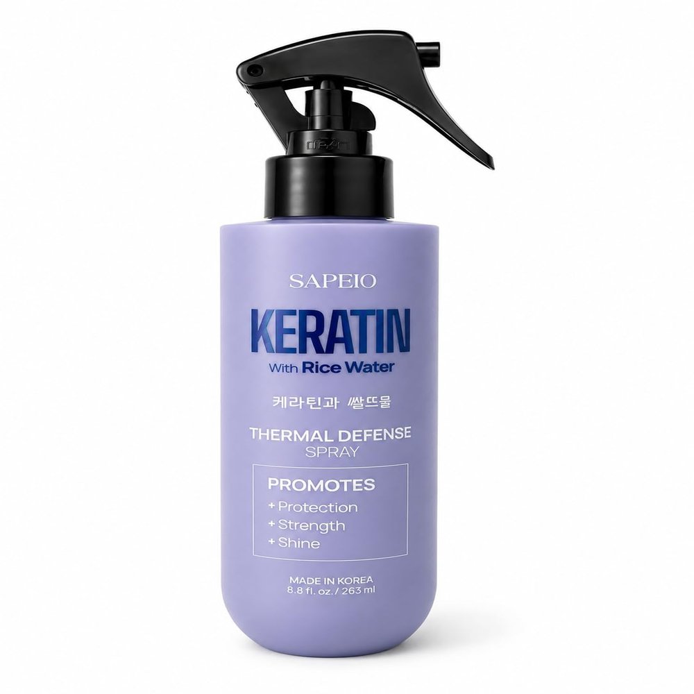 Sapeio Keratin with Rice Water Thermal Defense Spray, 263 ml