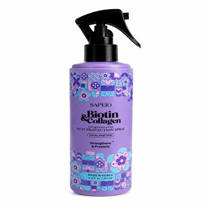 Sapeio Biotin & Collagen Heat Protection Spray, 263 ml