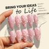 RUBY VIBE CO 3D Gel Nail Art, Sculpting Clay for Flowers view 4