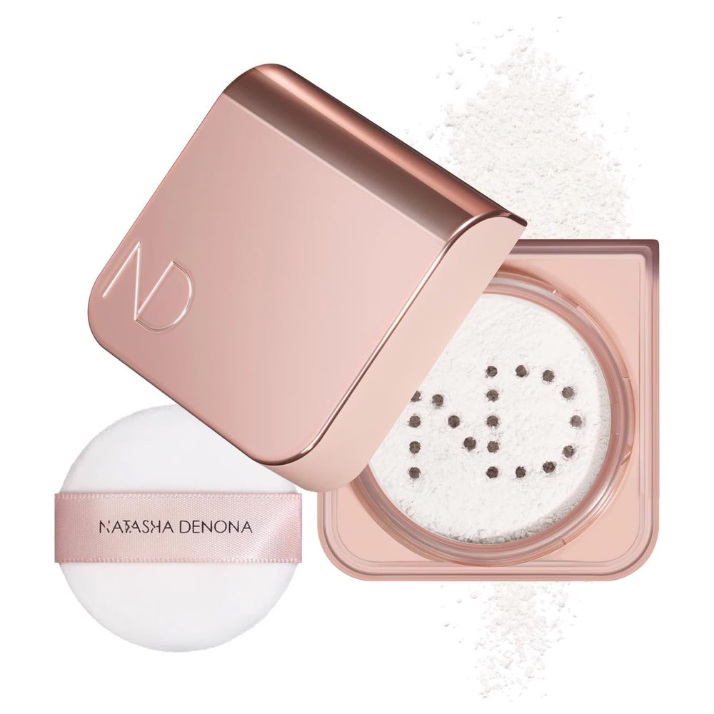 High-Glamour Waterproof Translucent Setting Powder (Color: Universal for All Skin Tones) Long-Lasting Loose Face Powder for 12H Oil Control, Blurring Soft-Focus Matte Finish, Talc-Free, 0.63 oz/18g