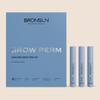 Bronsun Lamination Long Term Brow Perm Kit, Cysteamine-Based Formula, Recovers and Strengthens Hair, Airless Pump Bottles, 10ml view 1