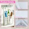 3-Pack Stand Up Toiletry Bag - Waterproof Travel Makeup & Shower Organizer view 4