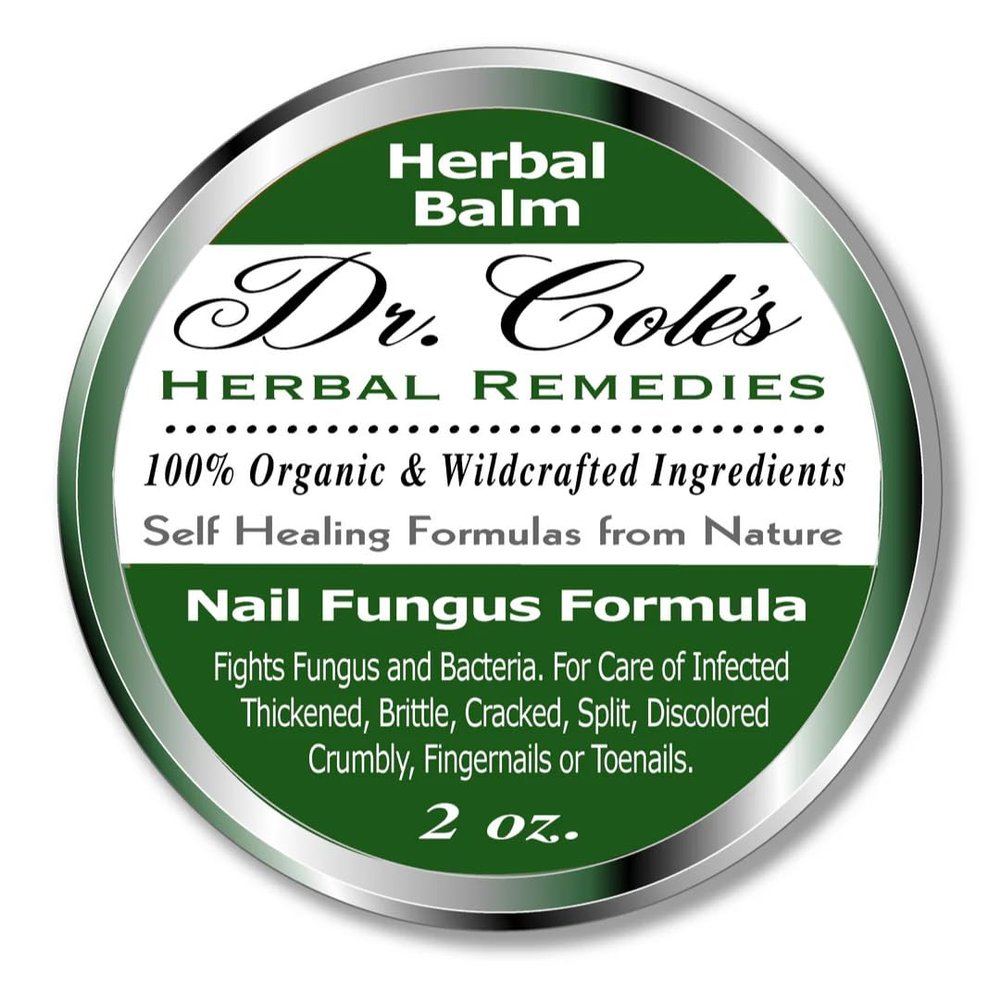 Dr. Cole's Organic Herbal Nail Balm | Botanical Nail & Cuticle Moisturizer | Tea Tree, Oregano, Neem & Vitamin E | Supports Healthy-Looking Fingernails & Toenails | 2 oz