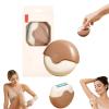 Portable 3-Layer Hair Shaver with Rotating Cover for Women - Compact Travel Rotary Razor with Moisture Strip for Smooth Shaving on Legs, Underarms, and Face (3) view 1