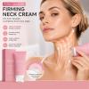 PDRN Collagen Gua Sha Neck Cream, Lightweight Neck and Jawline Moisturizer with Gua Sha Massage Applicator, Daily Hydrating Skin Care for Women & Men, Fast Absorbing Formula (2PC) view 2