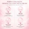 PDRN Collagen Gua Sha Neck Cream, Lightweight Neck and Jawline Moisturizer with Gua Sha Massage Applicator, Daily Hydrating Skin Care for Women & Men, Fast Absorbing Formula (2PC) view 4