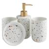 OBKSEB Hotel Bathroom Gargle Cup Lotion Bottle toiletries Set view 1