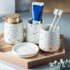 OBKSEB Hotel Bathroom Gargle Cup Lotion Bottle toiletries Set view 3