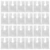 Ciieeo 200pcs Disposable Plastic Hairdressing Shawls for Professional Hairdressing Salon Use and Home Use, Waterproof and Comfortable to Wear, Will Not Stick Hair, Unisex Hair Dyeing view 1