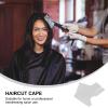 Ciieeo 200pcs Disposable Plastic Hairdressing Shawls for Professional Hairdressing Salon Use and Home Use, Waterproof and Comfortable to Wear, Will Not Stick Hair, Unisex Hair Dyeing view 3