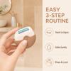 Portable 3-Layer Hair Shaver with Rotating Cover, Compact Travel Women Razor with Moisture Strip, Wet Dry Body Trimmer for Legs (1) view 4