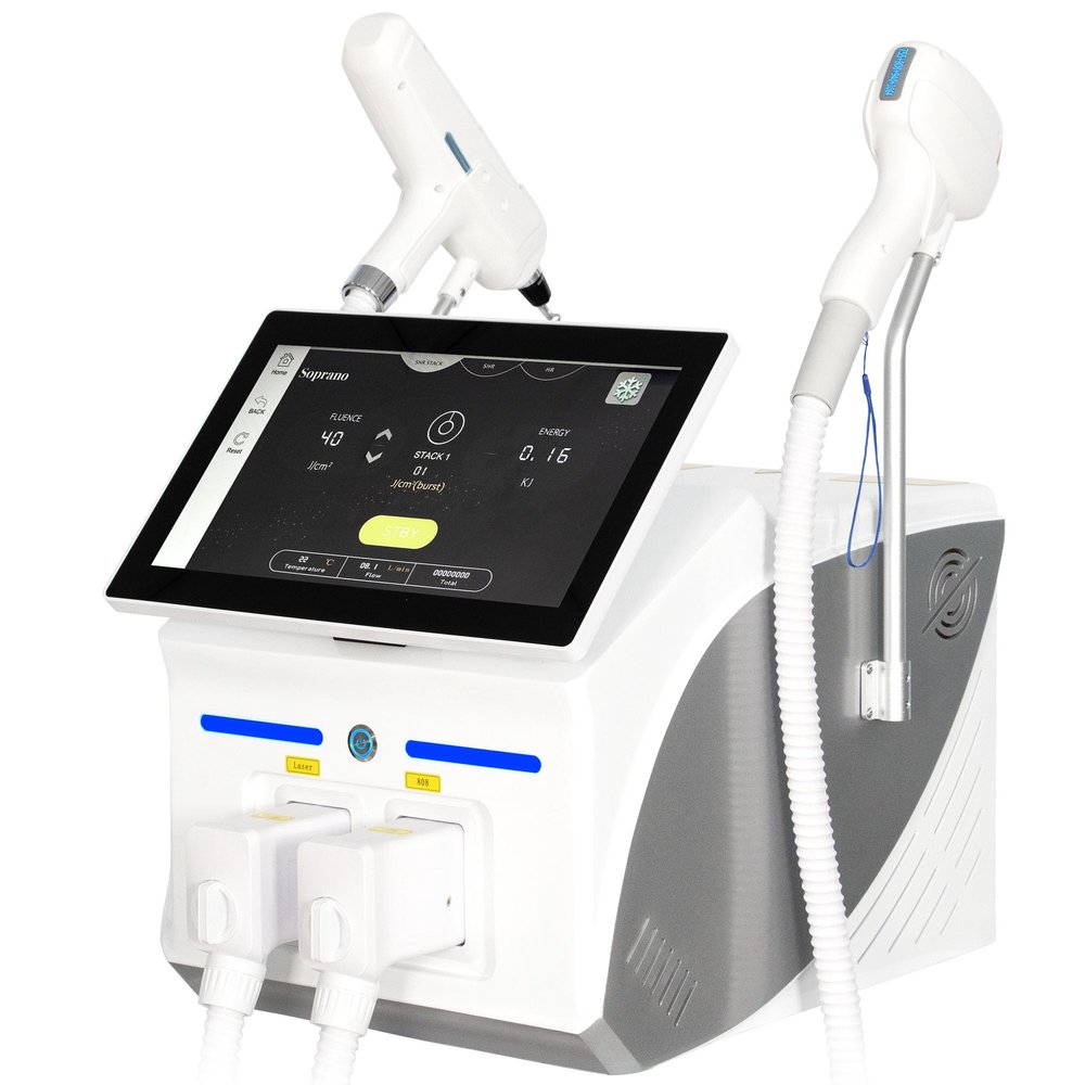 10 Bars 2 in 1 Multi Hair Removal Machine for Whole Body Hair Reduction