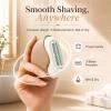 Portable 3-Layer Hair Shaver with Rotating Cover, Razor for Women (1pc) view 2