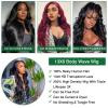 GARAXIS 250% Density 13X6 Body Wave Lace Front Wigs Human Hair Pre Plucked 100% Real Human Hair No Synthetic Blend No Tangle No Shedding Triple Lifespan 3X 30 Inch view 4